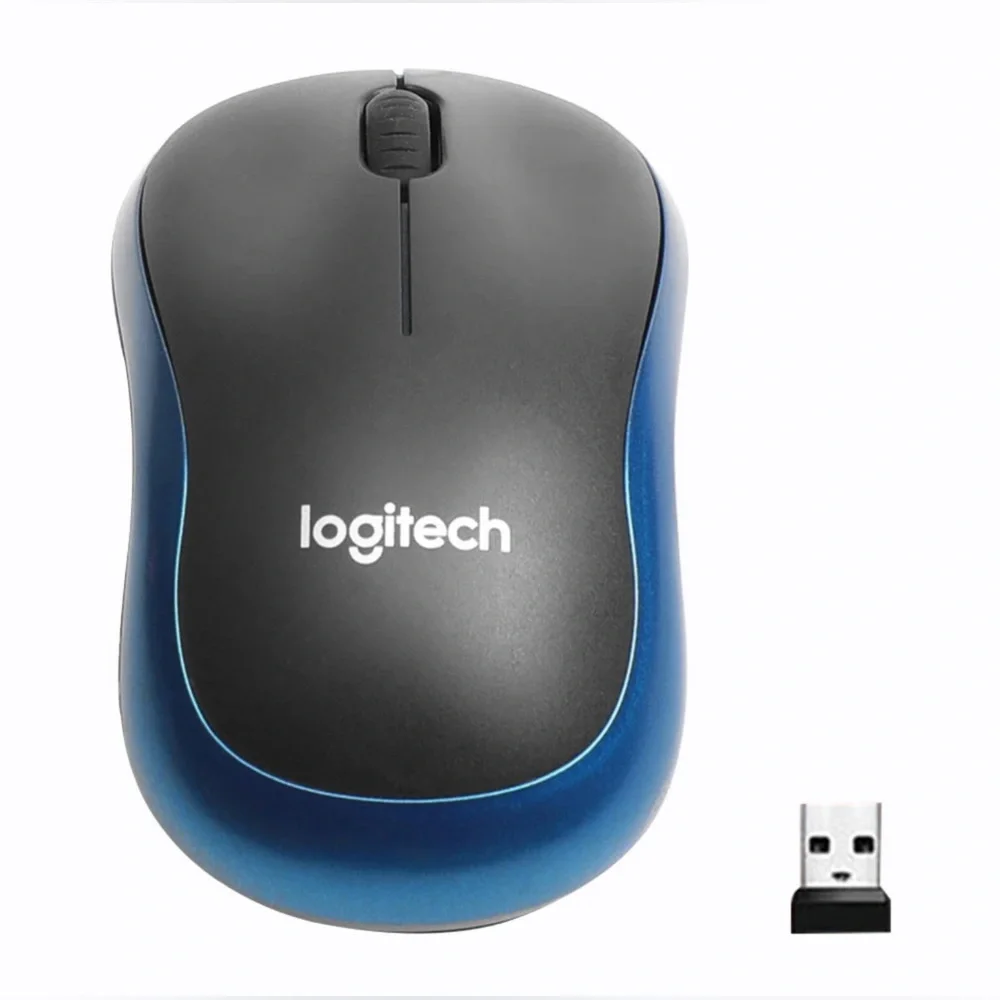 Logitech M185 Wireless Mouse Silent Gaming Optical Navigation Mice for PC/Laptop